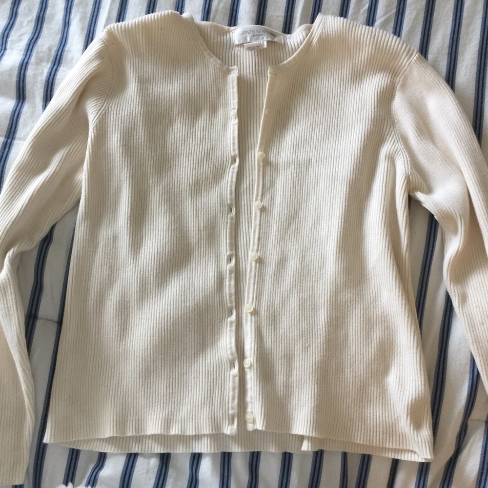 Cream sweater